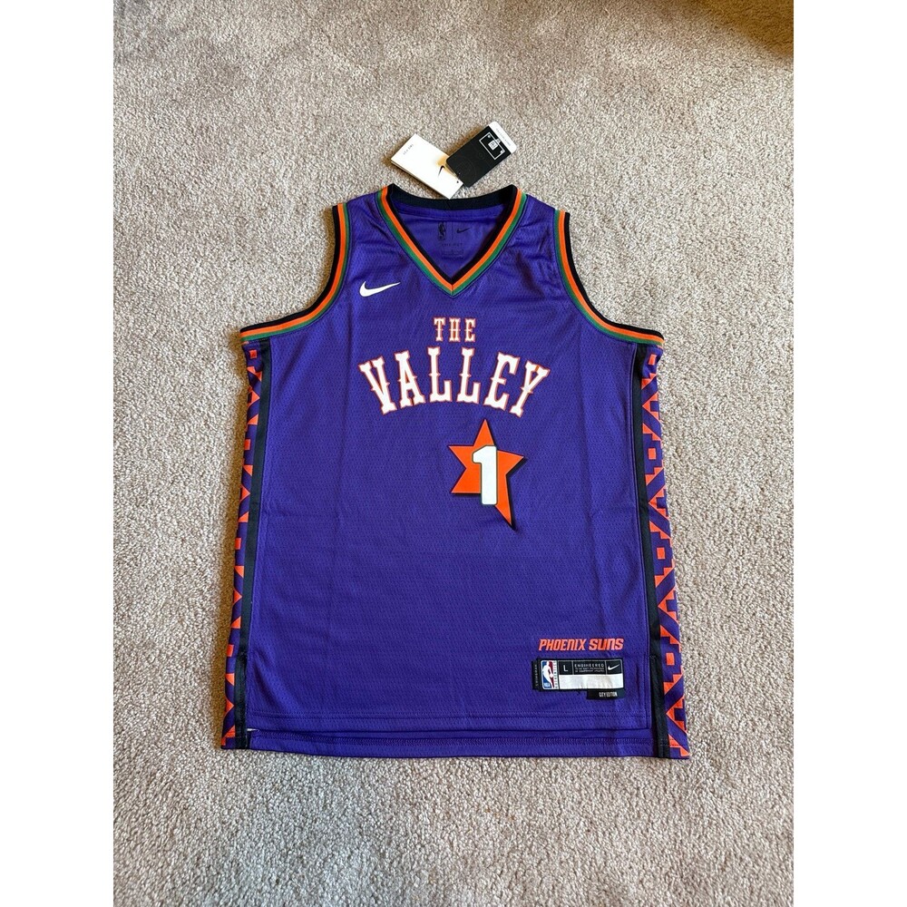 Devin Booker Phoenix Suns NWT Nike Youth NBA Jersey Size Large